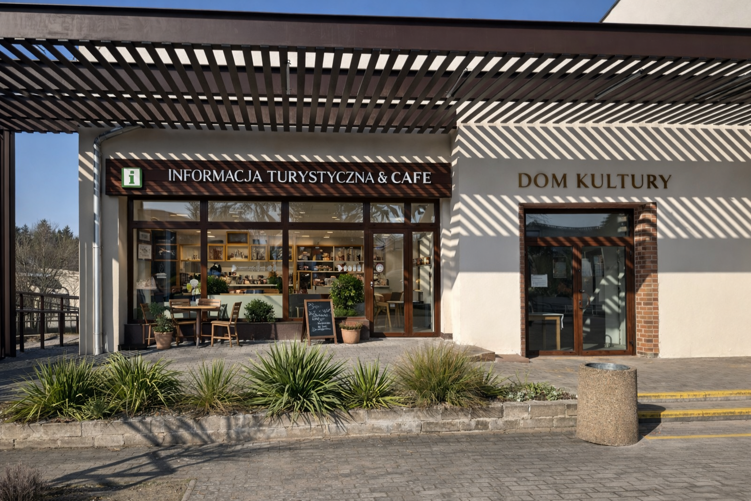 Informacja turystyczna i kawiarnia